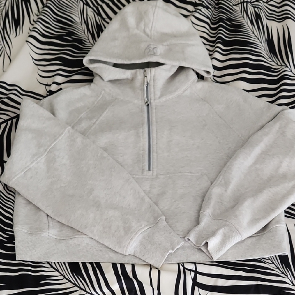 Scuba Oversized Half-Zip Hoodie